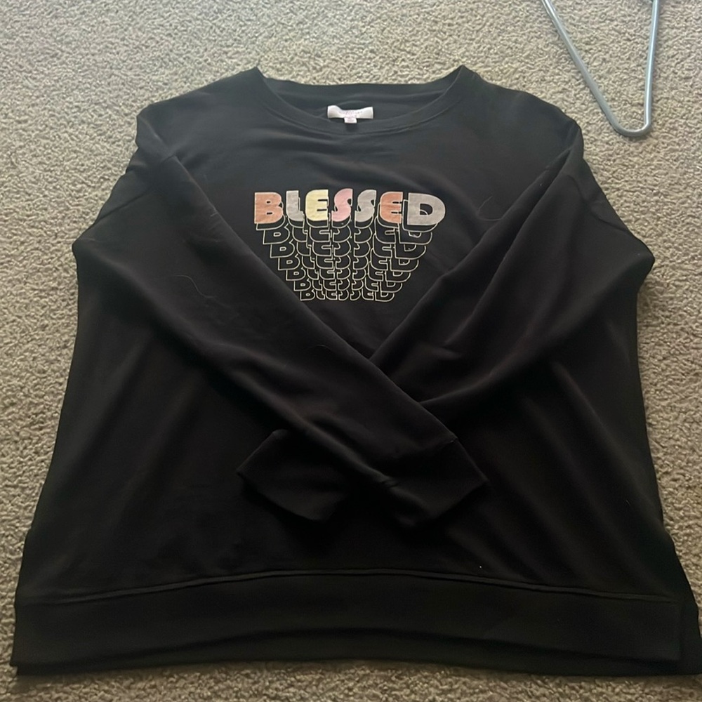 New Directions - Studio Black ‘Blessed’ Sweatshirt